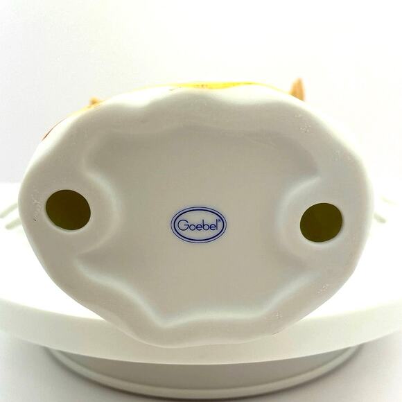 Goebel Mara Porcelain Angel, Goebel Porzellanfabrik Brown Hair Angel with COA - Picture 8 of 12